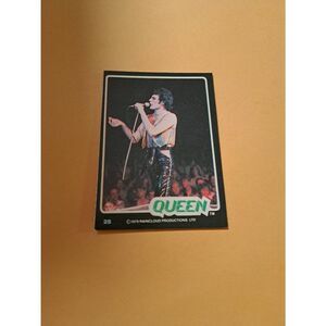 Vintage 1979 Raincloud Productions Queen Trading Card #25 Rock Band Memorabilia